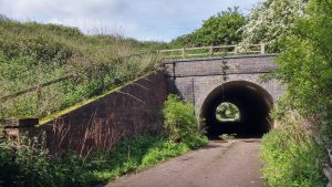 Tunnel under canal
