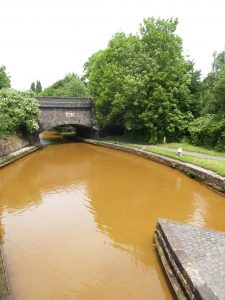 Limekiln Locks - offside is hard to get into