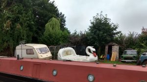 Caravan-sized Swan