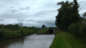 Llangollen locks with by-wash