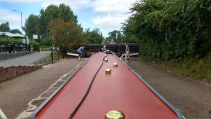 Crew working hard at Grindley Brook