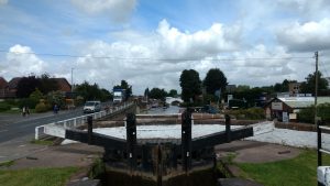 Looking back from King's Lock